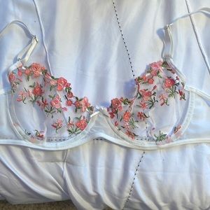 Floral Lace Bra